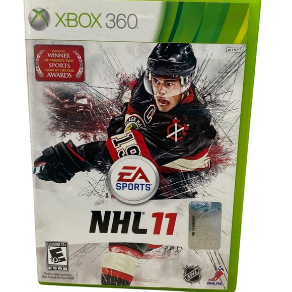 NHL 11: XBOX 360,Xbox  360 Video Games with manual - Picture 1 of 4
